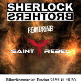 Konsert: Sherlock Brothers (SE) + Cheops Cave (SE)