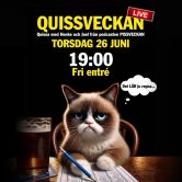 Quissveckan live!