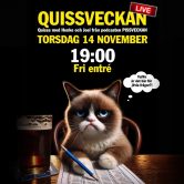 Quissveckan live!